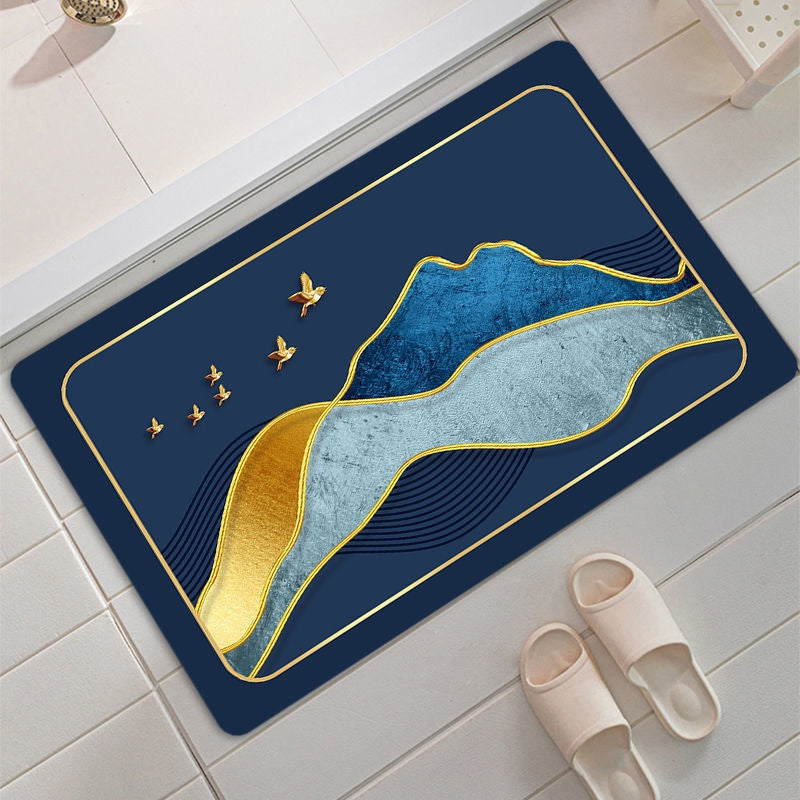 Non-Slip Water Absorbent Bath Mat - 01