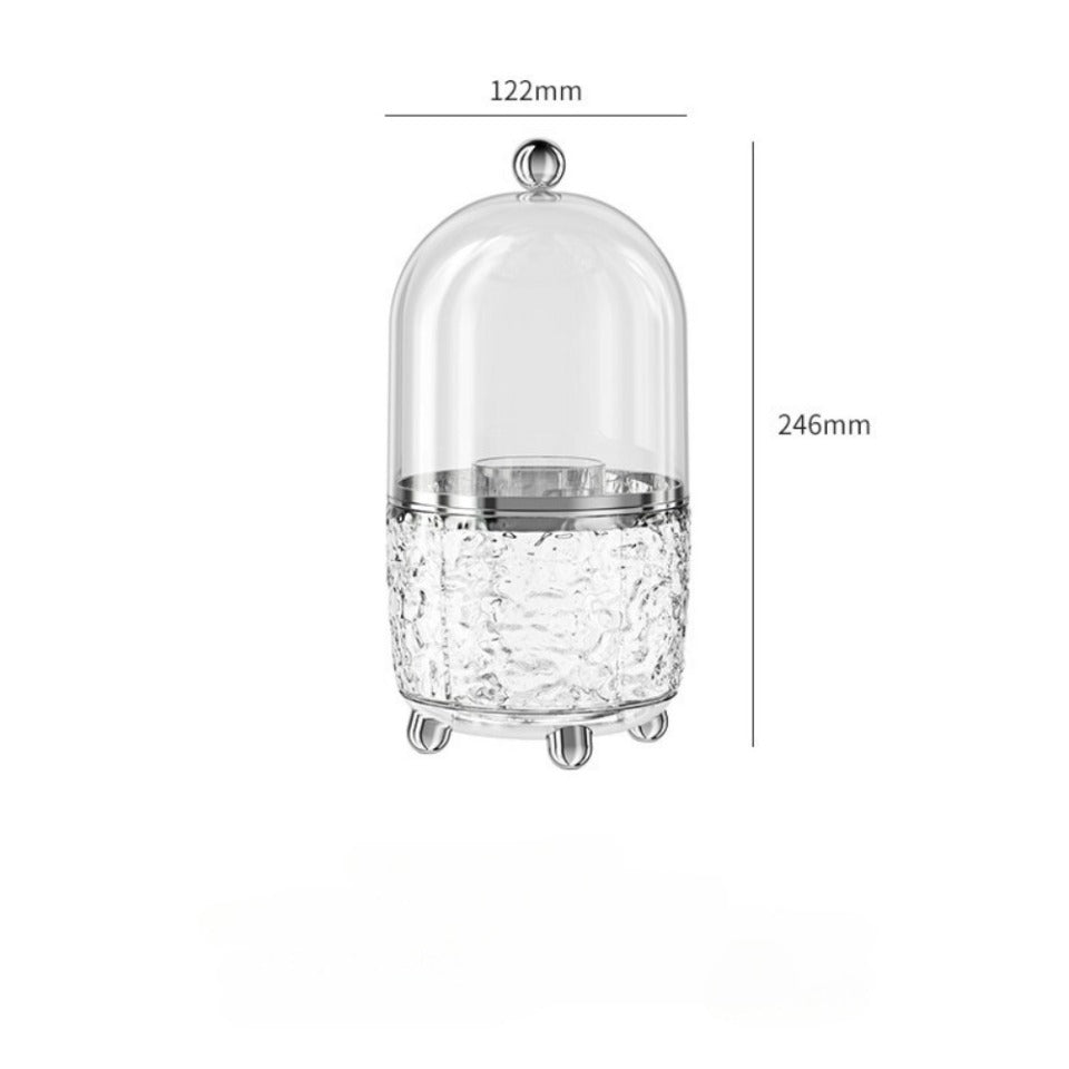 Luxury makeup brush holder