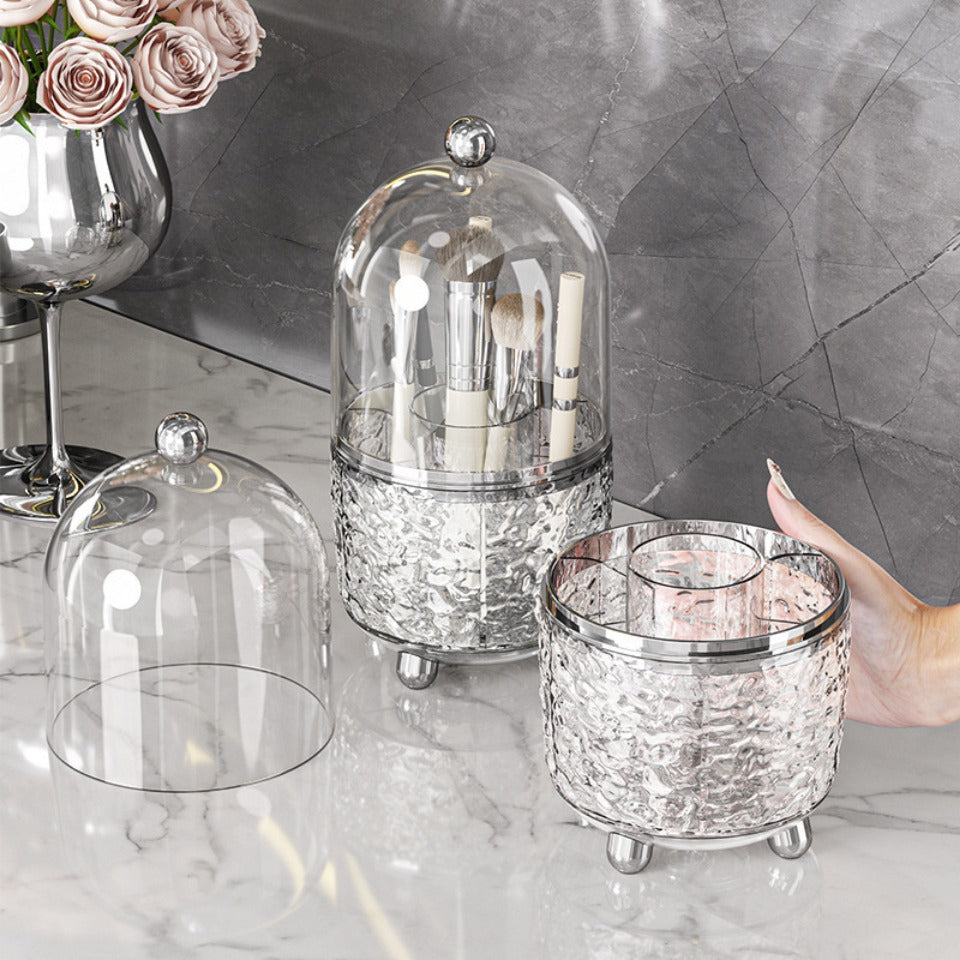 Luxury makeup brush holder