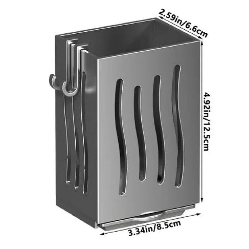 Wall-Mounted Cutlery Rack