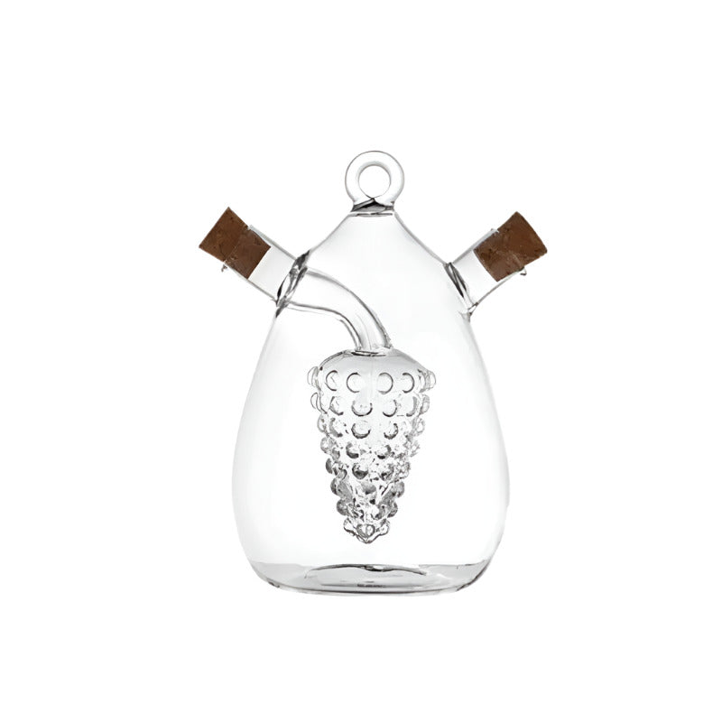 2 in 1 Oil & Vinegar Glass Jar