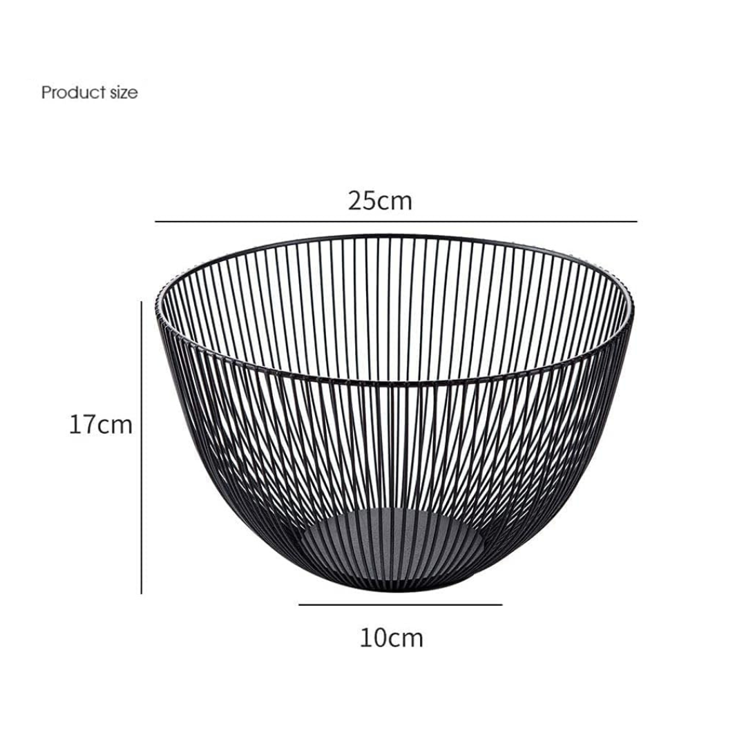 Metal Wire Fruit Basket For Kitchen