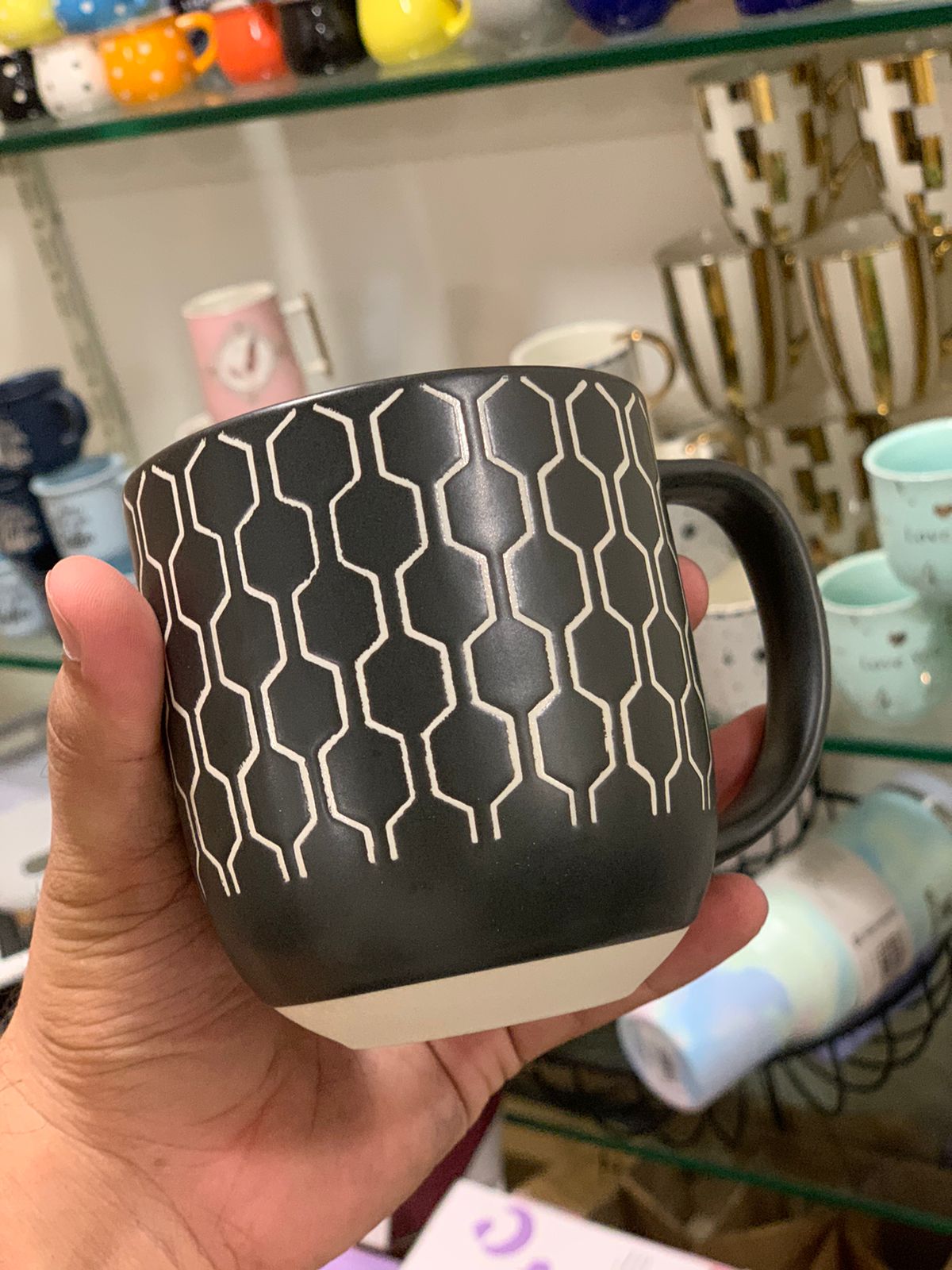 Danny Home™ 4 Pcs Printed Mugs