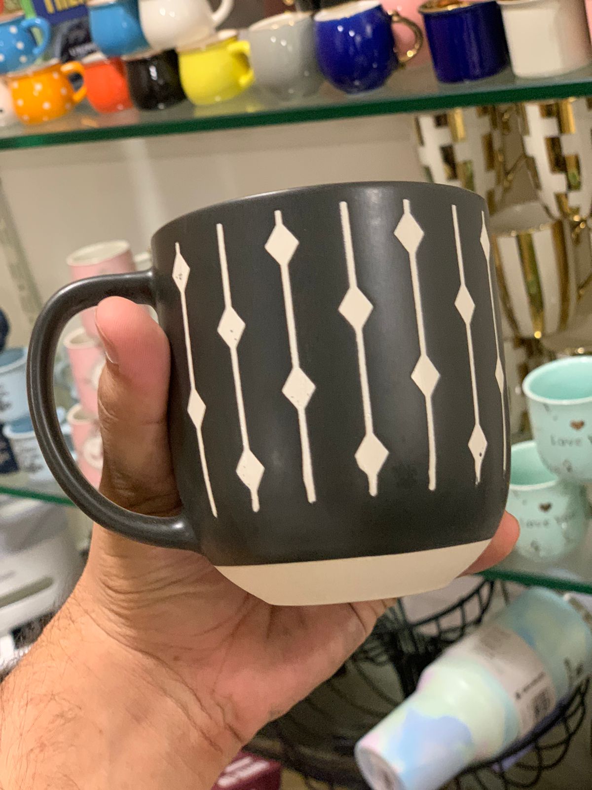 Danny Home™ 4 Pcs Printed Mugs