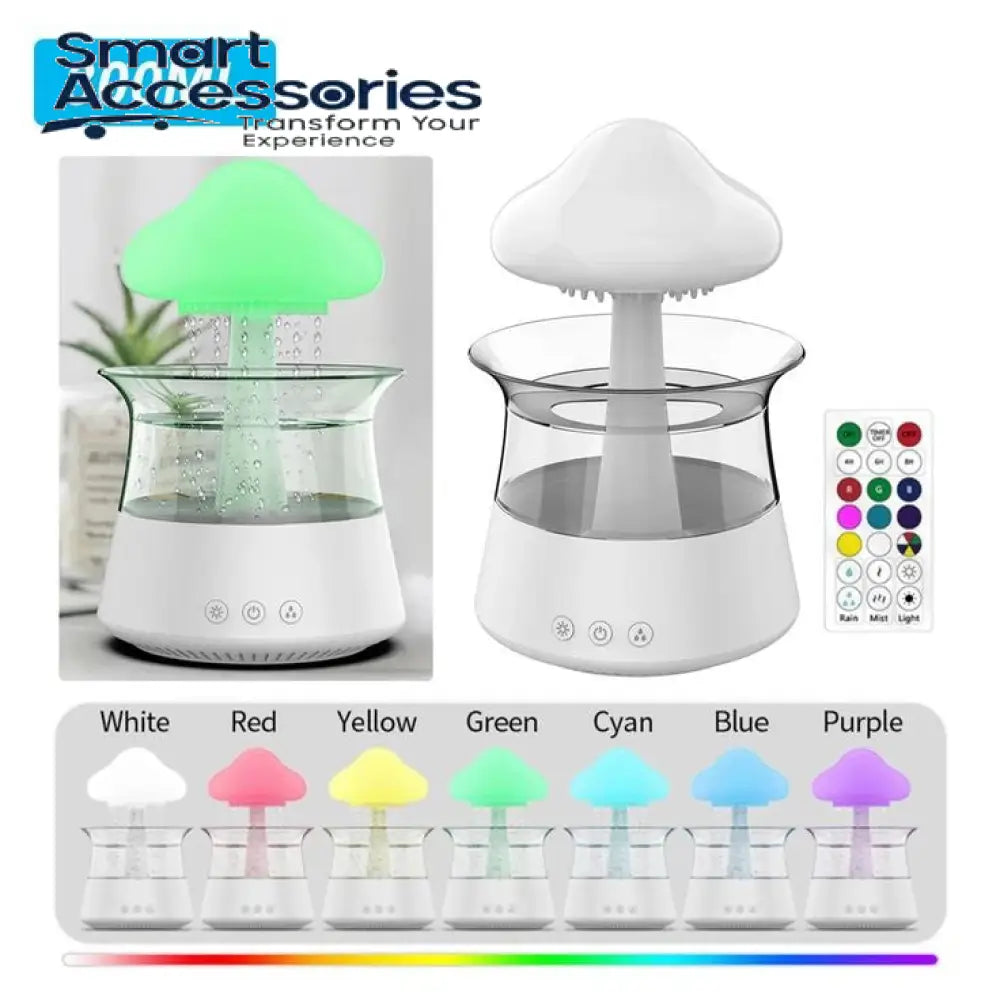 Mushroom Rain Cloud Humidifier