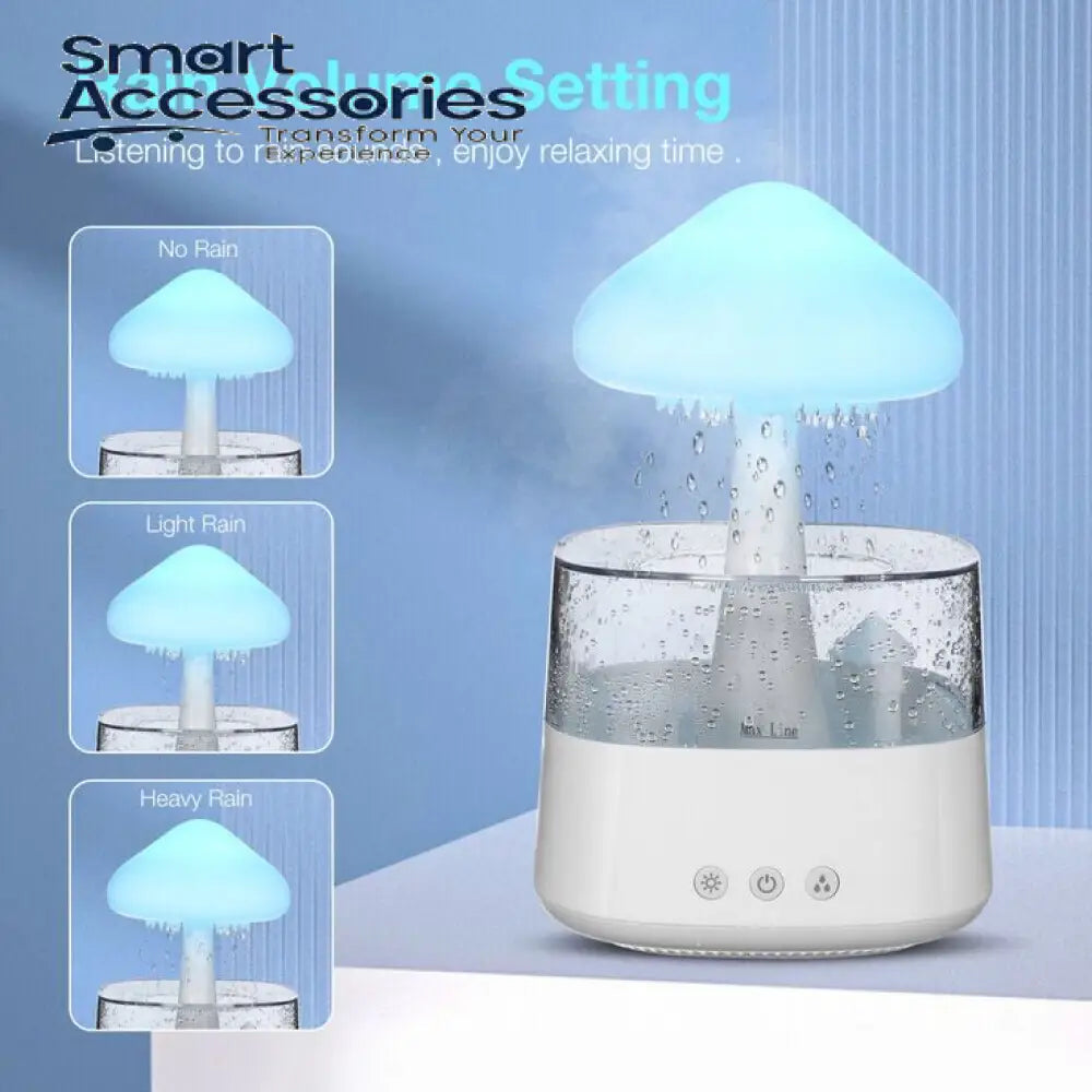 Mushroom Rain Cloud Humidifier