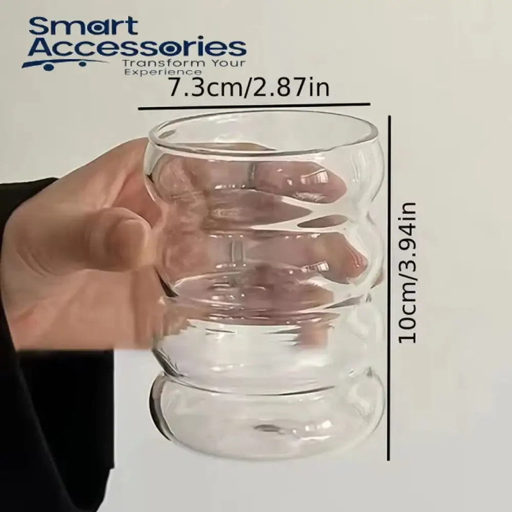 Nordic Ripple Bubble Glass