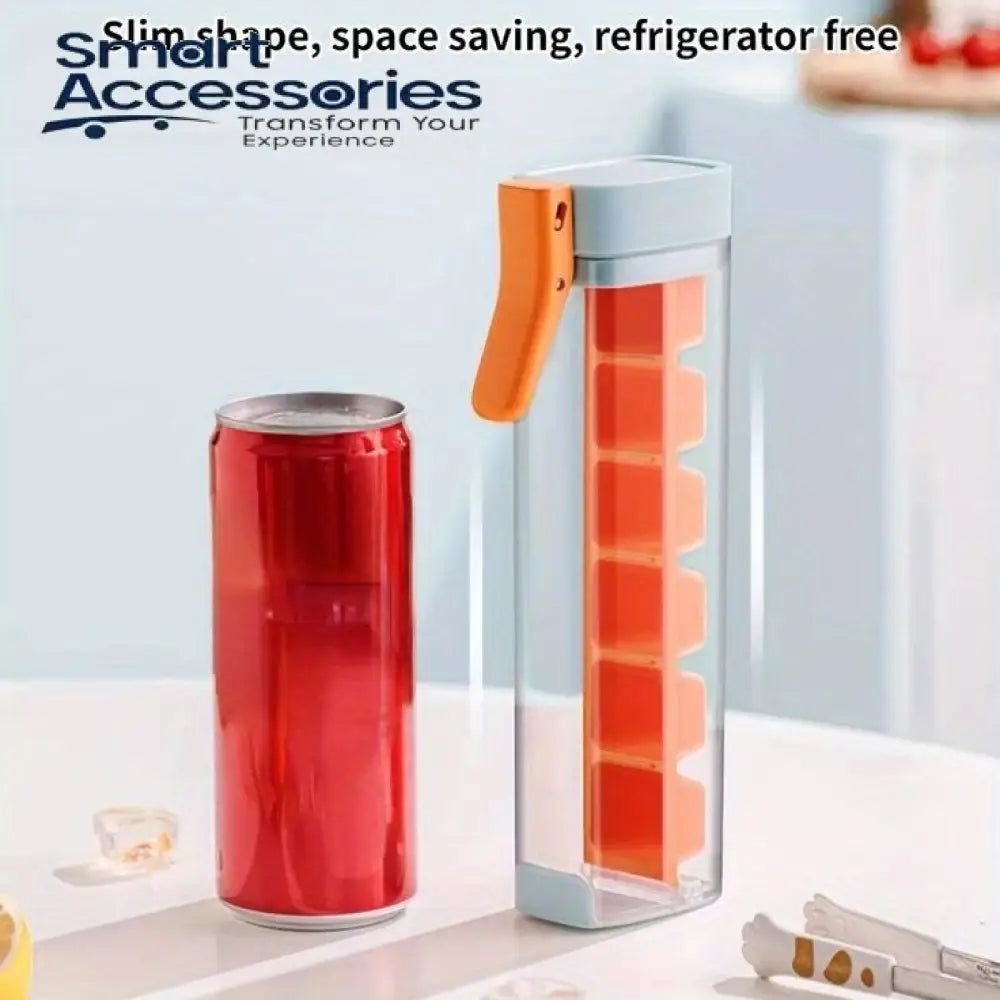 Reusable One Hand Slim Ice Cube Tray
