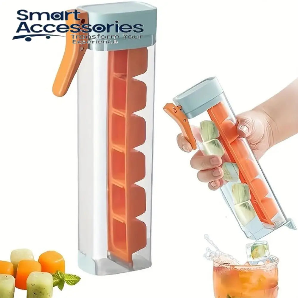 Reusable One Hand Slim Ice Cube Tray