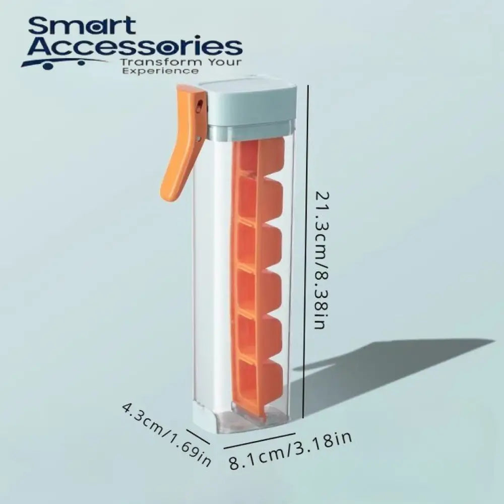 Reusable One Hand Slim Ice Cube Tray