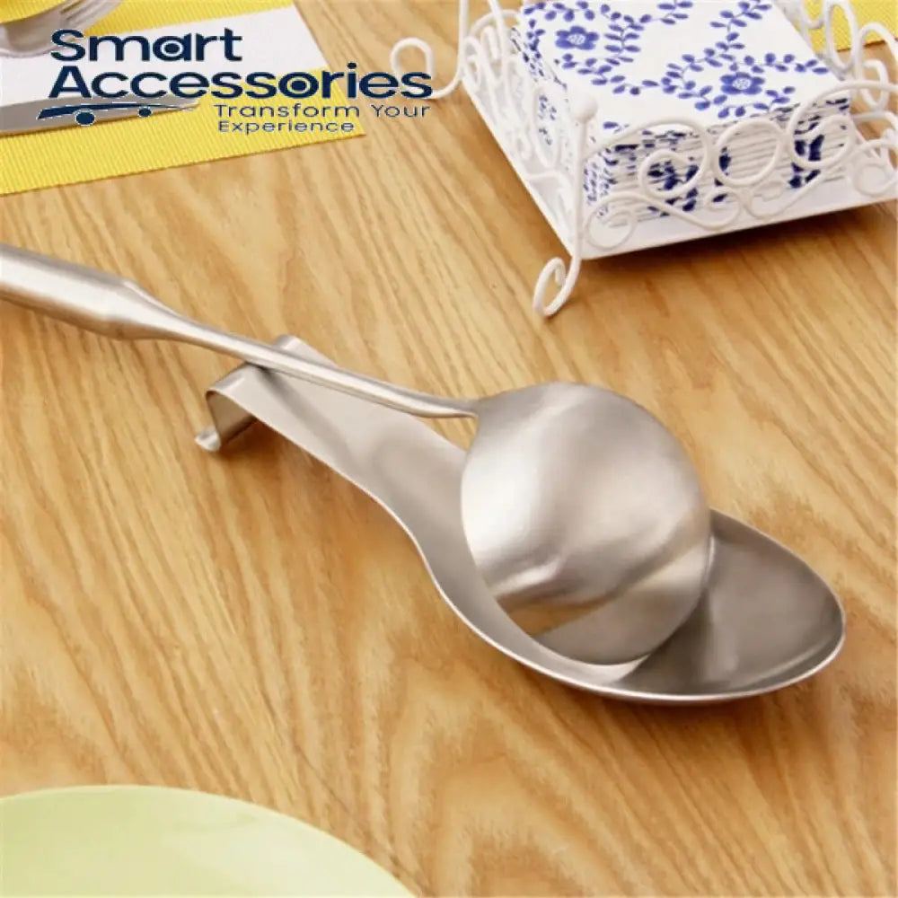 STAINLESS STEEL SPOON REST