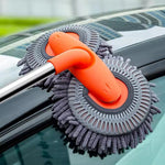 360° Rotation Car Washing Cleaning Brush, Long Handle  Car Wash Mop, Telescopic Microfiber Mop