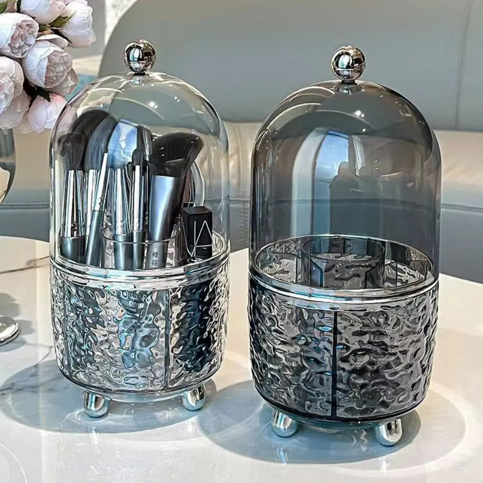 Luxury makeup brush holder