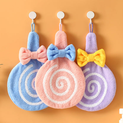 Candy Lollipop Shape Hand Cleaning Towel