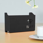 Wireless Wifi Router Shelf, Wall-mounted Cable Power Bracket Organizer, Router Wall Hanging  Rack, Home Office Wall Organizer Management