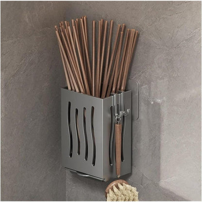 Wall-Mounted Cutlery Rack