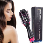 3-in-1 Hair Dryer & Hot Air Brush: Styler, Straightener, and Curler