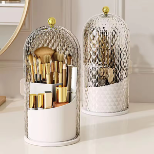 360 Rotating Makeup Brush Holder Organizer