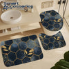 3pcs Super Absorbent Bath Matt Set