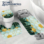 3pcs Super Absorbent Bath Matt Set