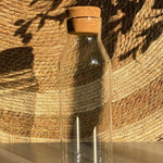 1 Liter Glass Bottle With Cork Lid