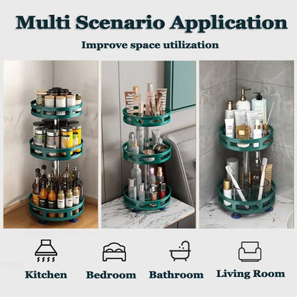 Rotatable Kitchen Spice Rack
