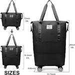Travel trolley luggage bag