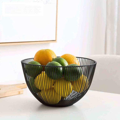 Metal Wire Fruit Basket For Kitchen