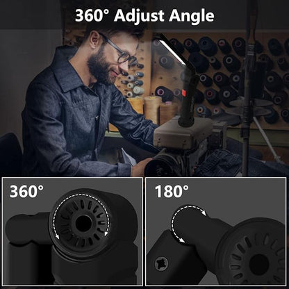 360° Rotation working Light