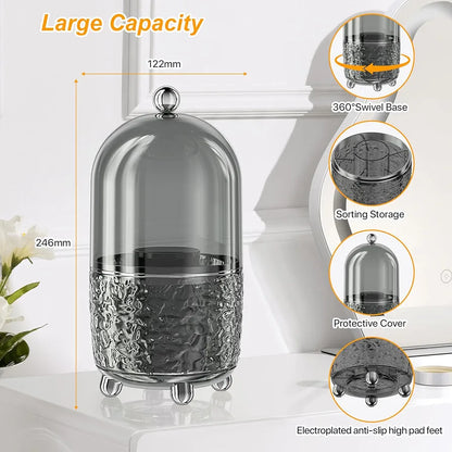 Luxury makeup brush holder
