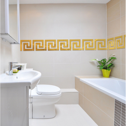 Versace Style Acrylic Border Strips, Room Decoration, Tv Border style