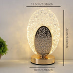 Rechargeable LED Crystal Table Lamp
