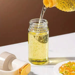 200ML Oil Spray Bottle, Anti-leakage Glass Oil Container, Transparent Kitchen Oil Fancy Bottle