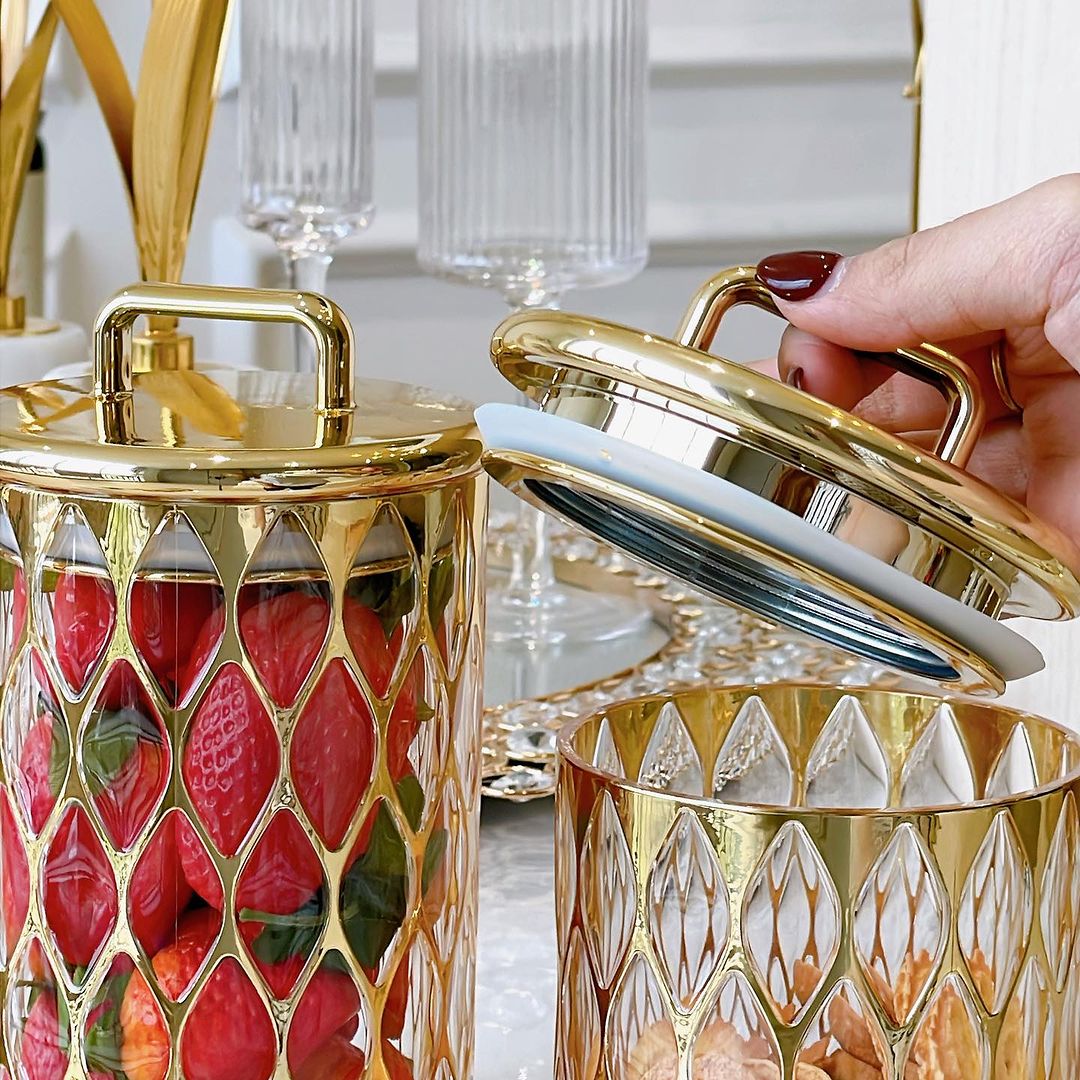Acrylic Airtight Cookie Canister