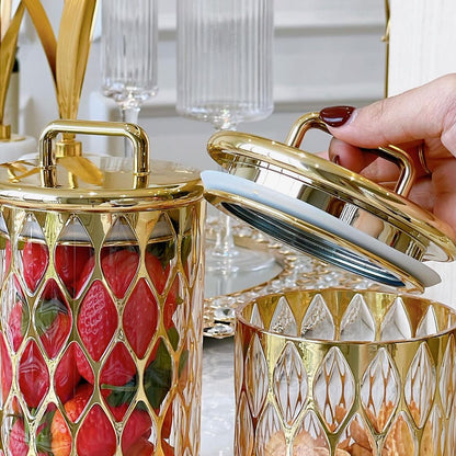 Acrylic Airtight Cookie Canister