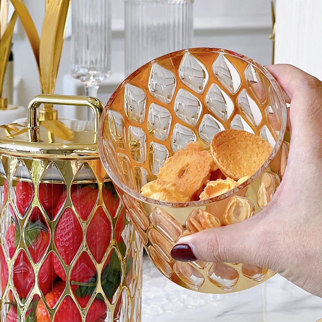 Acrylic Airtight Cookie Canister