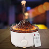 Volcano Aroma Humidifier, Flame Humidifier with Night Light Lamp
