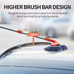 360° Rotation Car Washing Cleaning Brush, Long Handle  Car Wash Mop, Telescopic Microfiber Mop