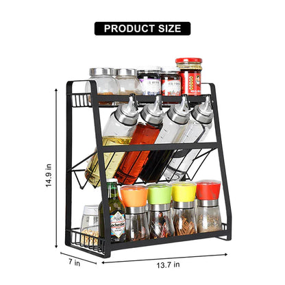 3-Tier Kitchen Storage Rack