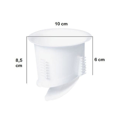Toilet Hole Cover Cap - Insects & Odor Blocker Pack Of 3