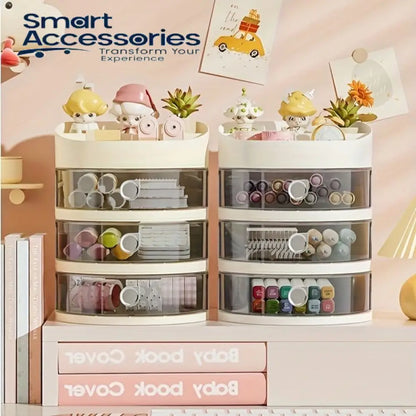 Desktop Multi Layer Jewellery And Cosmetics Organizer