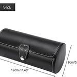 3 Slot Leather Watch Box