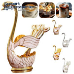 Luxury Swan Spoon Set