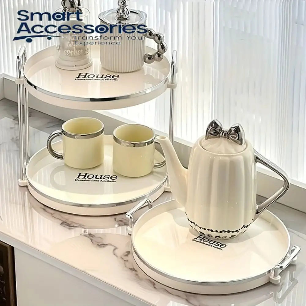 Nordic 2 Layer Luxury Cosmetics Organizer
