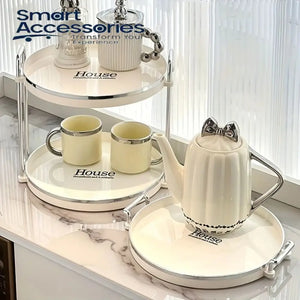 Nordic 2 Layer Luxury Cosmetics Organizer