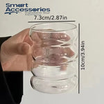Nordic Ripple Bubble Glass