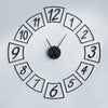 WALL CLOCK WITH 12 INCHES NEEDLES
