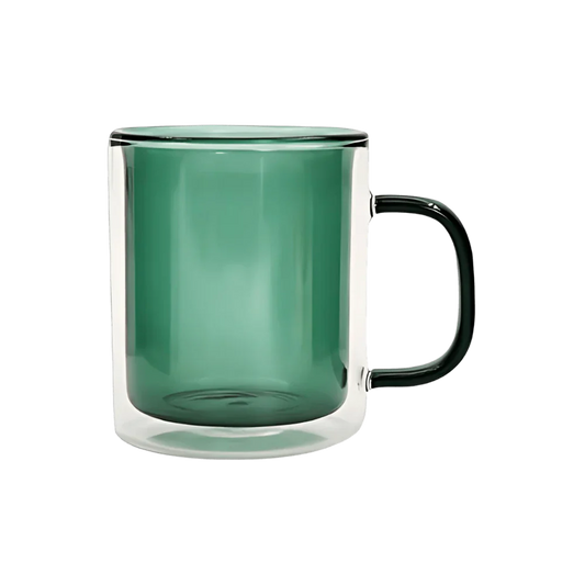 Double Walled Glass Mug
