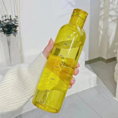 Transparent Glass Water Bottle