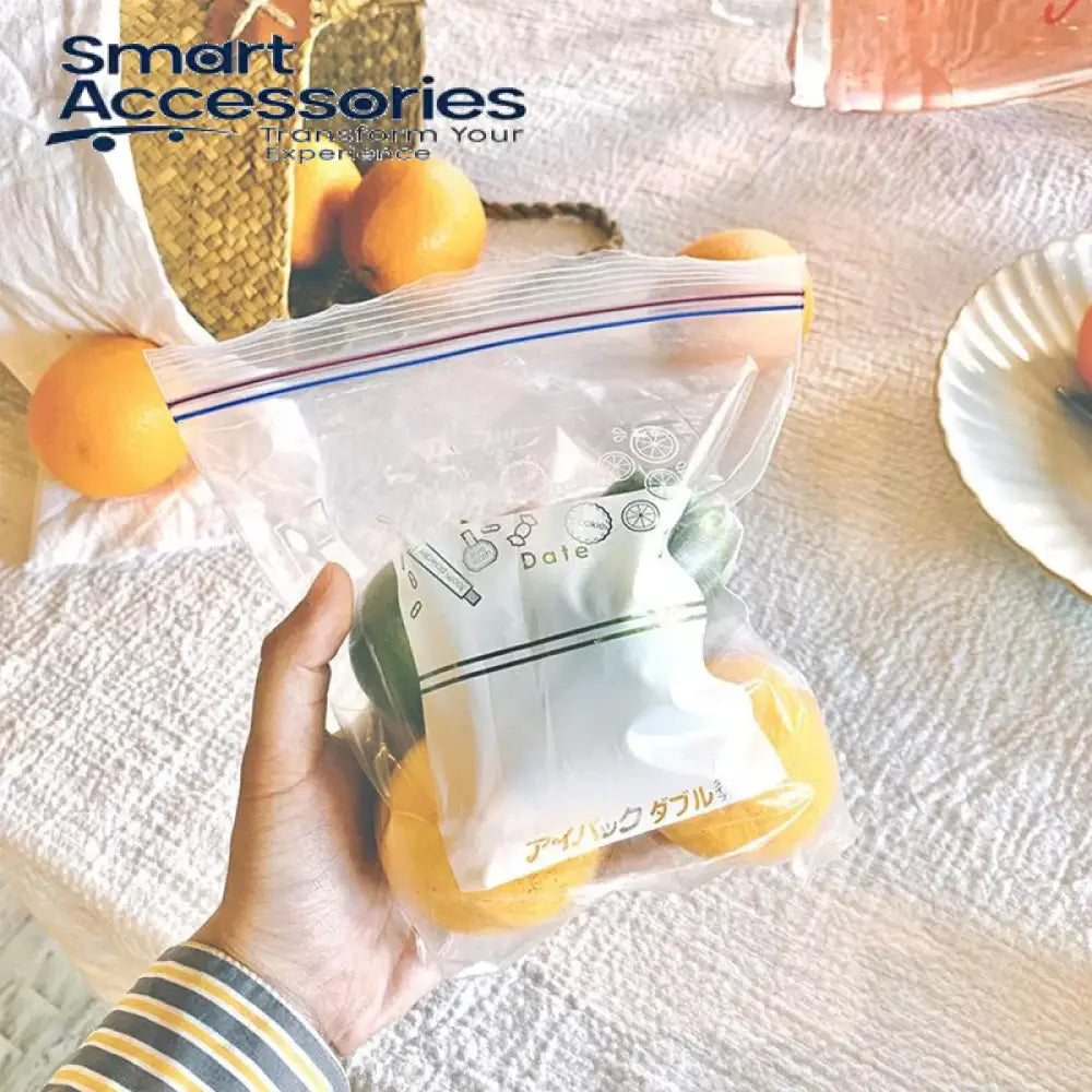 Zip Lock Reusable Food Storage Bags